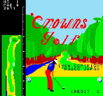 Crowns Golf (set 1) screen shot title